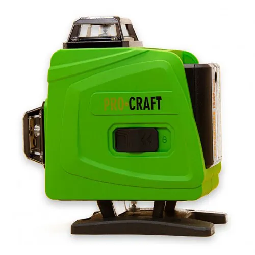 Замовити Лазерний рівень 5 променів Procraft LE-4G зелений діод з доставкою