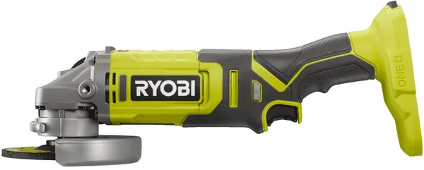 Шліфмашина кутова акумуляторна Ryobi ONE+ RAG18125-0 125мм 18В 9000об·хв 2.2кг без АКБ та ЗП ціна в Україні