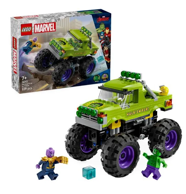 Конструктор LEGO Super Heroes Грузовик Халка против Таноса