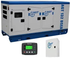 Генератор дизельный AGT132DSEA, 92/102 кВт + блок автоматики ATS164 фото