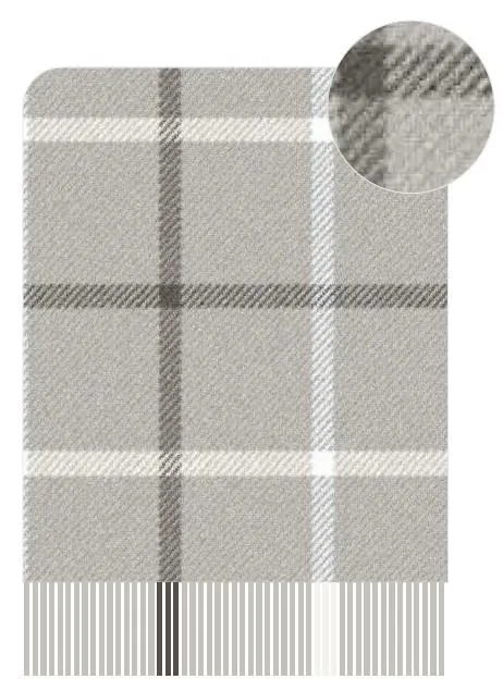 Плед ARDESTO Leonardo Alpina, 140x200 см, 100% шерсть, серый