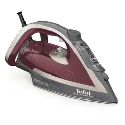 Праска Tefal Smart Protect Plus, 2800Вт, 270мл, паровий удар -260гр, постійна пара - 40гр, керам. підошва, сіро-бордовий фото