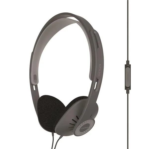 Навушники On-Ear Koss KPH30iK, 3.5 mini-jack, 1.2м, Чорний