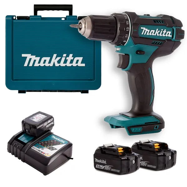 Акумуляторний дриль-шурупокрут Makita DDF 482 RFE3
