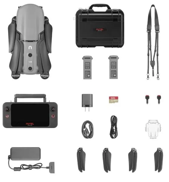 Дрон Autel EVO II Pro Rugged Bundle V3 ATTI, FCC, Anti-Interference, Grey