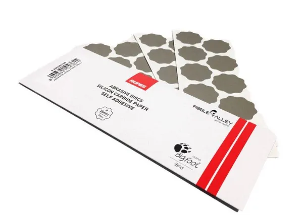 Диски абразивные P3000, 30 мм самоклеющиеся Rupes 9.45530 к машинке iBrid упаковка 10 шт