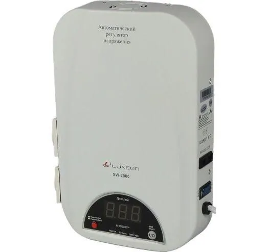 Стабілізатор напруги 1200 Вт Luxeon SW-2000
