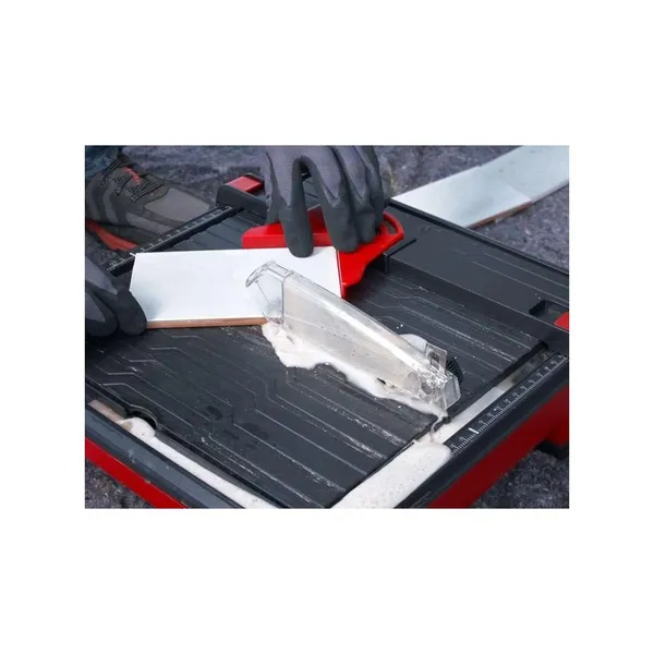 Заказать Станок для резки плитки аккумуляторный Einhell TE-TC 18/115 Li - Solo, PXC 18В, диск 115мм, пропил 90°/45° 24мм/16мм, стол 305х335мм, 3.5кг, без АКБ та ЗП с доставкой