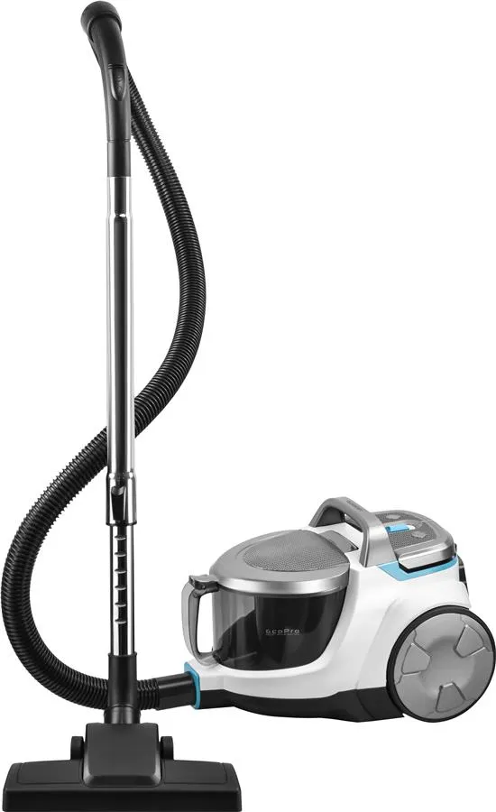 Пылесос ARDESTO контейнерный, 700Вт, конт пыль -2.5л, НЕРА, бело-серебристый