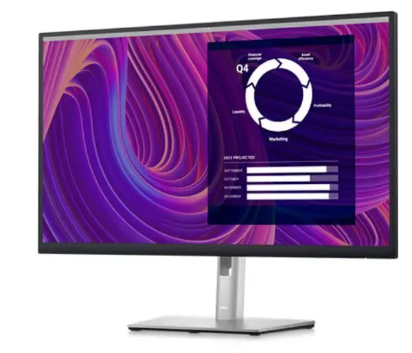 Монітор DELL 27" P2723D HDMI, DP, USB, IPS, 2560x1440, sRGB 99%, Pivot