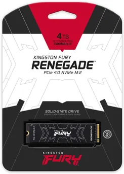 Накопичувач SSD Kingston M.2 4TB PCIe 4.0 Fury Renegade фото