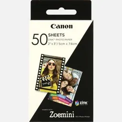 Бумага Canon ZINK™ 2"x3" ZP-2030 50 листов фото