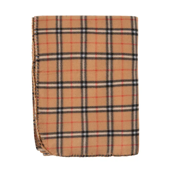 Плед ARDESTO Fleece 130x160см, 100% поліестер, клітинка, бежевий купити в Україні