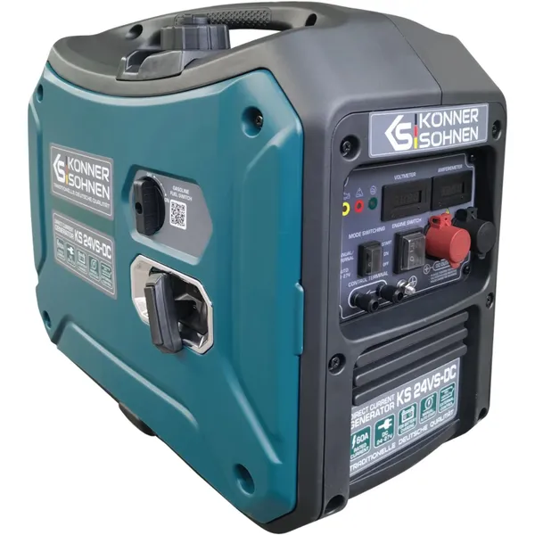 Генератор постоянного тока бензиновый Konner&Sohnen KS 24VS-DC 24-27В 60А электростартер 21кг отзывы