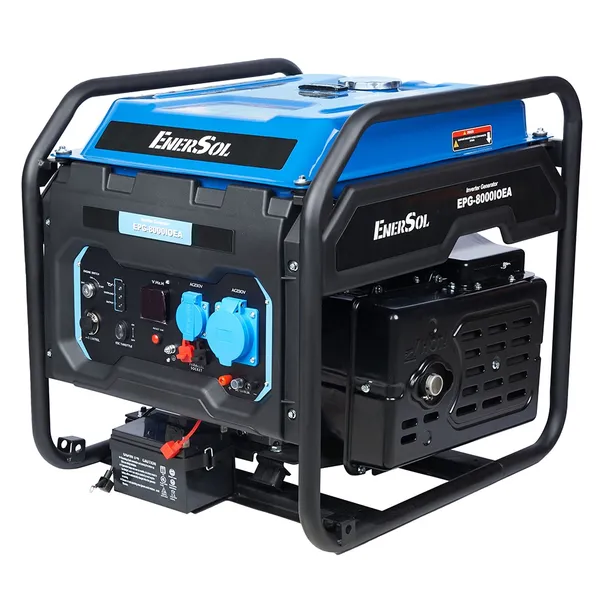 Генератор инверторный бензиновый EnerSol EPG-8000IOEA 230В 7/8кВт электростартер 70кг заказать