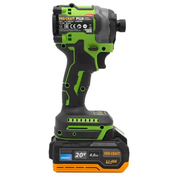 Безщітковий акумуляторний гвинтоверт Procraft PS20 (без АКБ та ЗП) замовити