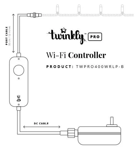 Контроллер Twinkly Pro WiFi IP65, 1-2x250 ламп