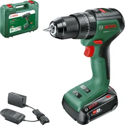 Шурупокрут-дриль акумуляторний Bosch UniversalImpact 18V-60 18В 1х2А·год 60Нм 0-500·0-1900об·хв кейс ЗП 1.3кг фото