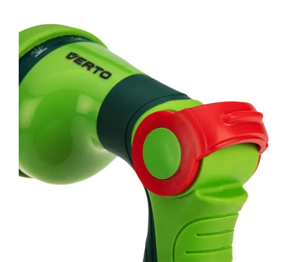 Ороситель ручной Verto, пистолетный, 1/2"-3/4", 10 функций, регулировка напорарегулировка напора/распила воды, держатель двухкомпонентный заказать