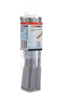 Набор сверл по бетону TAGRED TA4181, 8 шт фото