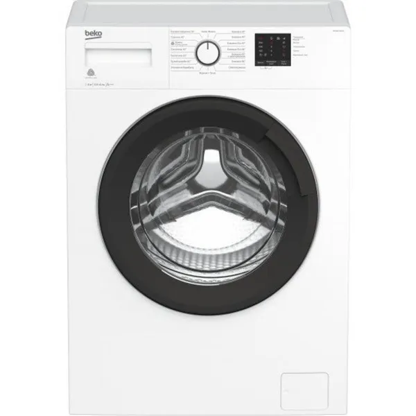 Стиральная машина Beko фронтальная, 6кг, 1000, A+++, 45см, белый