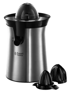 Соковыжималка Russell Hobbs Classics цитрус-пресс 60Вт, 2 насадки в комплекте, металл, черный фото