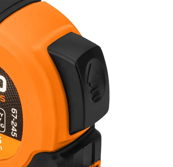 Рулетка Neo Tools Super Black, 10мx25мм, с фиксатором сматывания, магнит цена в Украине