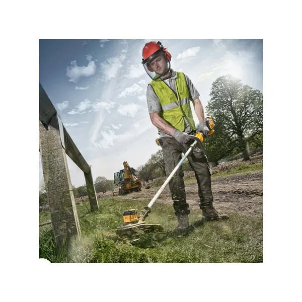 Купить Триммер садовый аккумуляторный DeWalt бесщеточный 18В 36см леска 3.6 кг без АКБ и ЗП