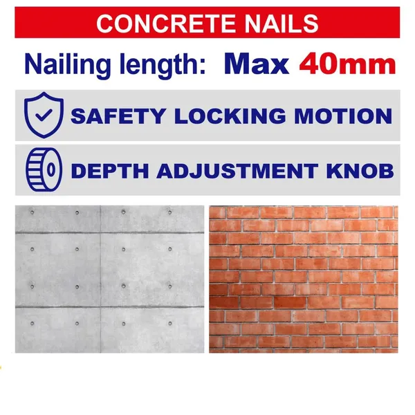 Гвоздозабиватель аккумуляторный EMTOP ELCNLI9008 цена в Украине