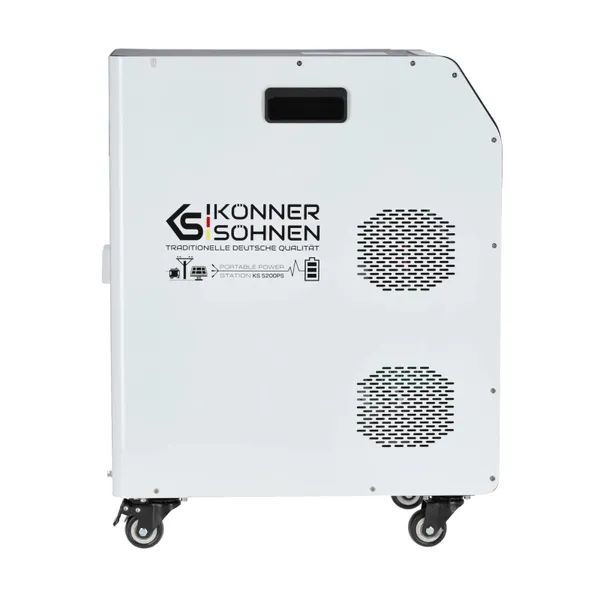 Портативная электростанция Konner&Sohnen KS 5200PS, 5200Вт, 5120Вт·ч, LifePo4, UPS, 56кг заказать