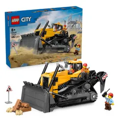 Конструктор LEGO City Жовтий бульдозер фото