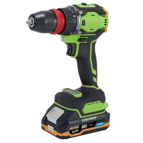 Безщітковий акумуляторний шуруповерт Procraft PA-18Pro DFR в кейсі