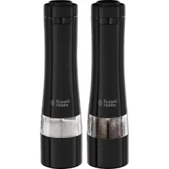 Мельницы для соли и перца Russell Hobbs Black ААх4, керамические жернова, черный фото