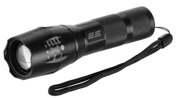 Фонарь ручной аккумуляторный 2E FLBL1812BI Micro-USB 1200мА·ч 1200лм 10Вт 4 режима освещения функция Power Bank IPX4 0.1кг