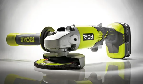 Угловая шлифмашина Ryobi ONE + R18AG-0,18В (без АКБ і ЗУ) фото №2