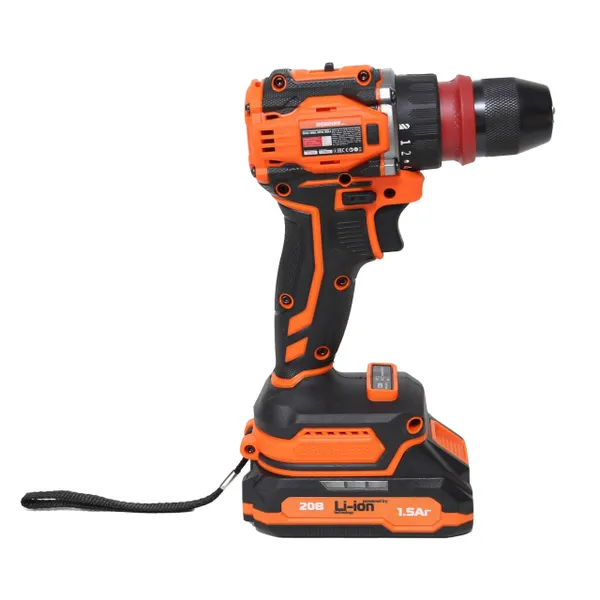 Бесщеточный аккумуляторный шуруповерт Rebiner RAD-18BL DFR в кейсе (2 АКБ) заказать