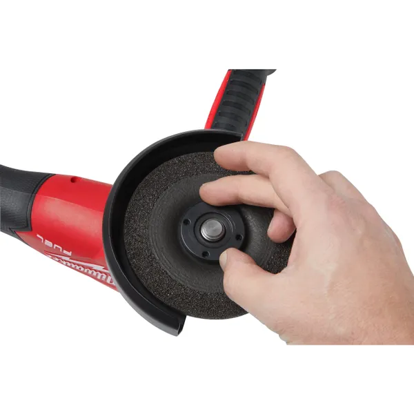 Купити Шліфмашина кутова акумуляторна MILWAUKEE, M18 FSAGV125XPDB-0X, діаметр 125мм (+ рукоятка, зах. кожух, безкл. гайка, 2 зах. Екран зі знижкою