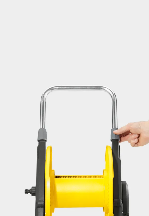 Котушка для шланга Karcher "HT 3.400", складне, регулювання висоти ручки візка, довжина шланга: 1/2" 40м, 5/8" 30м, 3/4" 20м купити в Україні