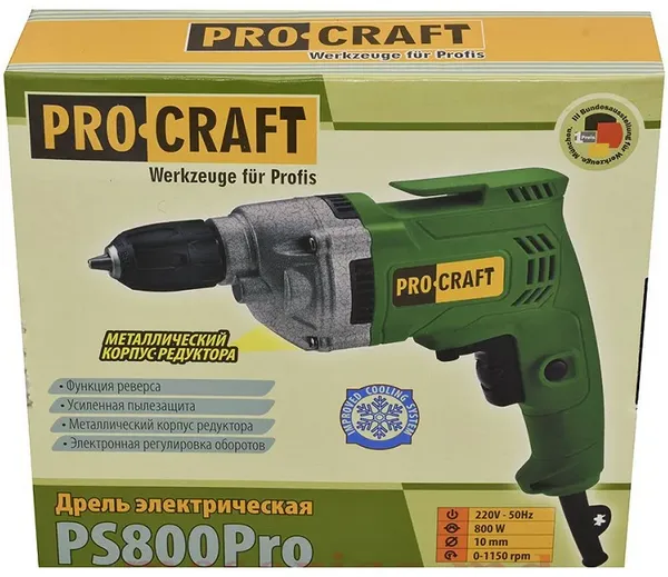 Купить Дрель Procraft PS800Pro
