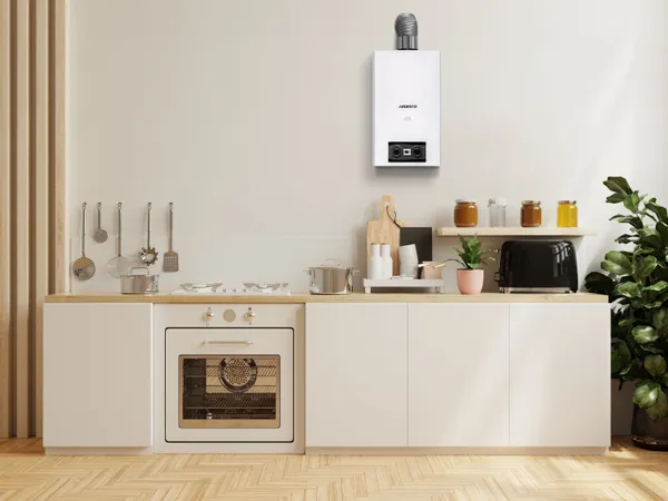 Газовая колонка Ardesto X2, 10 л/мин., 20 кВт, розжиг от батареек, дисплей, белый цена в Украине