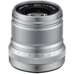 Объектив Fujifilm XF 50mm F2.0 R WR Silver фото