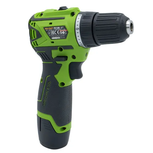 Купить Бесщёточный аккумуляторный шуруповерт Procraft PA12BL