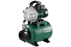 Насосна станція Metabo HWW 3300/25 G, 900 Вт, 3.3 куб/год, висота подачі 45м, всмоктування до 8 м, ресивер 24л 16.2 кг фото