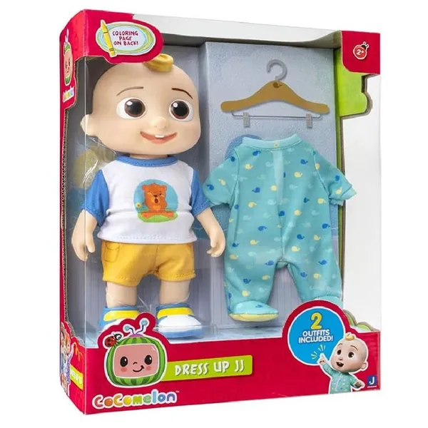 Игровой набор CoComelon Large Doll Одень Джей Джея с аксессуарами