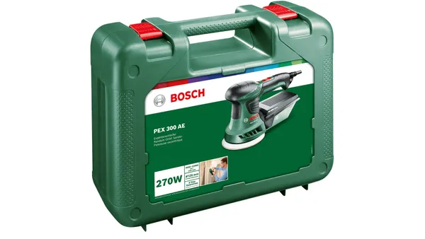 Купити Шліфмашина ексцентрикова Bosch PEX 300 AE  200Вт 125мм 4000-24000об·хв 1.5кг зі знижкою