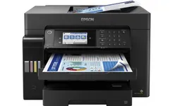 МФУ ink color A3 Epson EcoTank L15160 32_32 ppm Fax DADF Duplex USB Ethernet Wi-Fi 4 inks Pigment фото