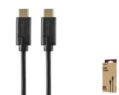 Кабель USB-С > USB-C заряджання/синхронізації Hama 1,5м, чорний фото