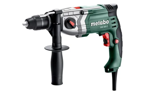 Дриль ударний Metabo SBE 800-2 800Вт ШЗП 1.5-13мм 0-1200·0-3200об·хв 2.3кг