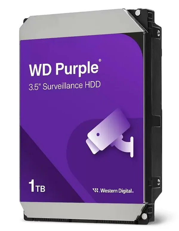 Жорсткий диск WD  1TB 3.5" 5400 64MB SATA Purple Surveillance