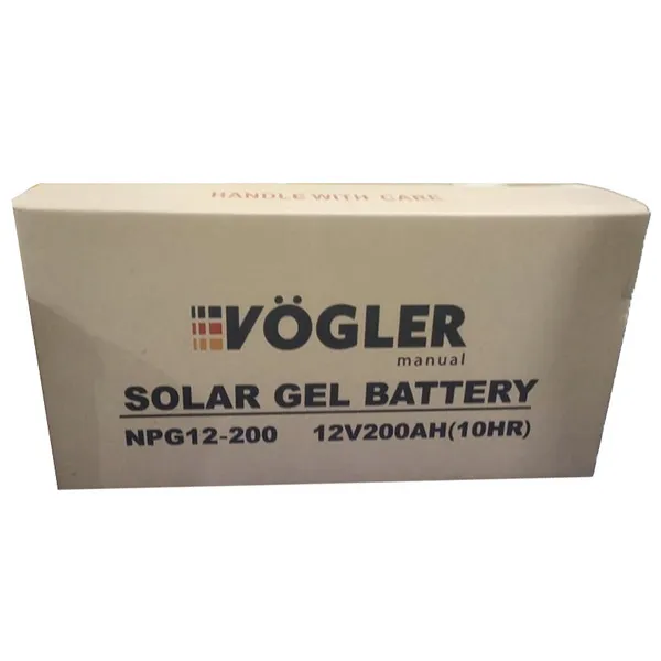 Аккумулятор 12 В, 200 А/ч гелевый Vogler NPG12-200 цена в Украине